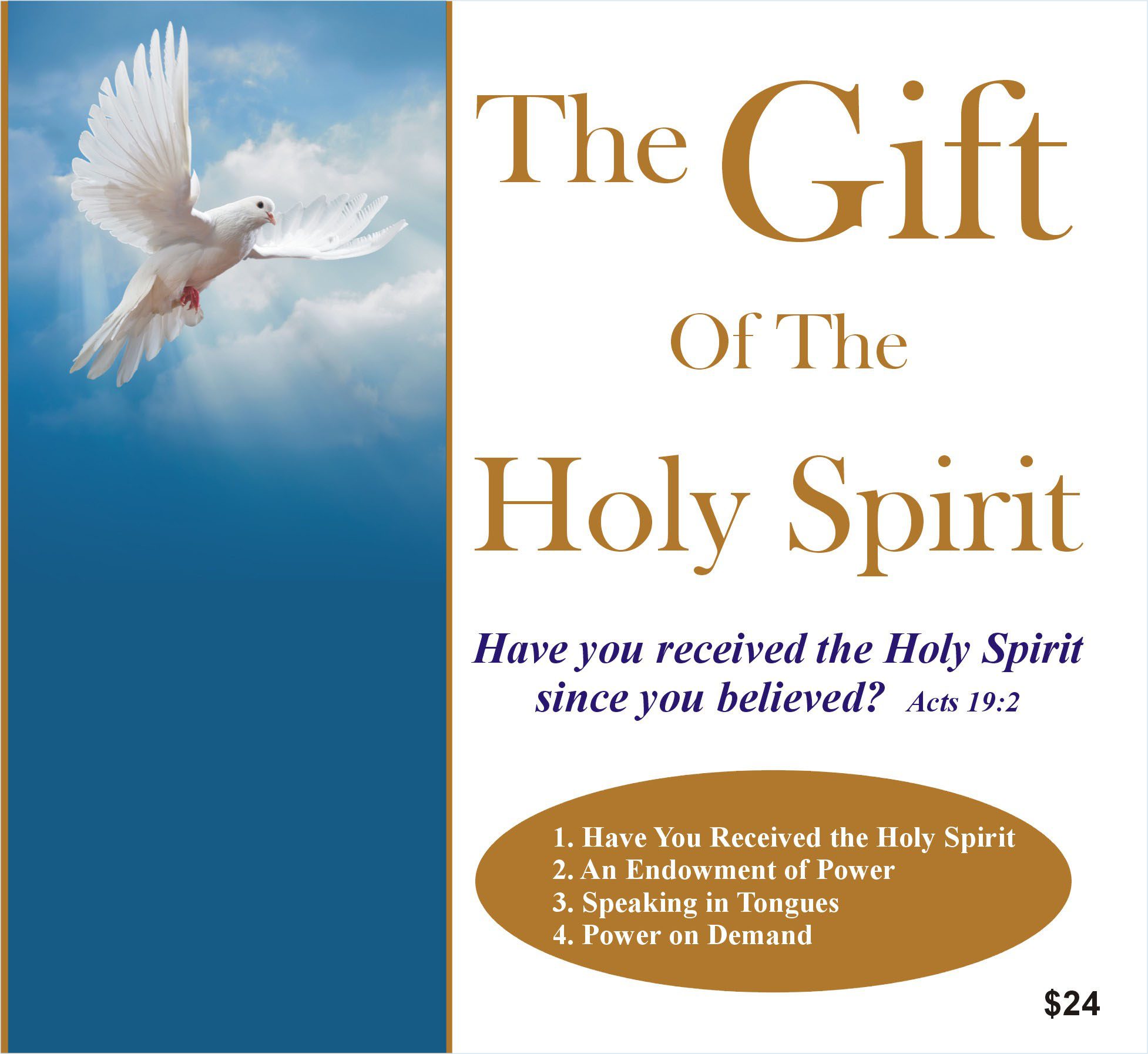 The Gift Of The Holy Spirit Greg Fritz Ministries